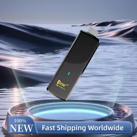 TV98 ATV X9 Android 14 TV Box 2.4G&5G WIFI 8K 3D 8GB 128GB Allwinner H313 Quad Core Global Media Pla