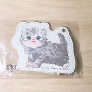 日本品牌 franche lippee 貓咪 票卡夾