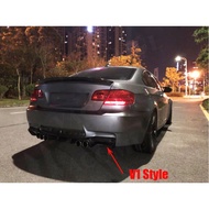 Carbon Fiber Rear Bumper Lip Spoiler Diffuser for BMW E92 M3 Coupe E93 Cabriolet 2009 - 2012