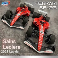 1: 18 BBR Ferrari SF-23 Leclair Sines 2023 Las Vegas F1 Model