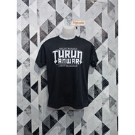 Baju T-shirt Turun Anwar Viral Microfiber