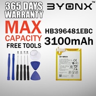 BYONX Battery Bateri HB396481EBC for Huawei Y611 / HONOR 5X / HONOR 5A (3100mAh)