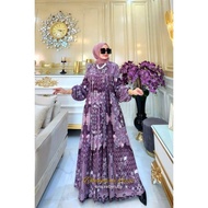 COD Gamis Terbaru Bestseller Termurah ORI Amore By Ruby/Dheanara Dress