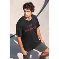 Teetotesack [READY STOCK] FOOD DELIVERY FOOD PANDA UNISEX Printed Cotton Short Sleeves T-Shirt Fast Delivery [XS - 5XL]