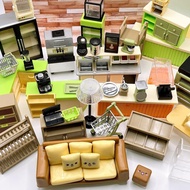Dollhouse doll house miniature simulation mini furniture DIY living room convenience store milk tea 