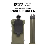 Valor PX - Multi Radio Pouch ซองวิทยุ PRC148/152 ปรับระดับได้ เวลโครด้านข้างปรับกระชับ Hypalon ไม่ต