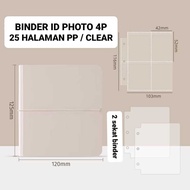 ID PHOTO BINDER ARCHIVALPRO [2X3 3X4 4P Refill sleeve innersleeve Mini Photocard Polaroid]