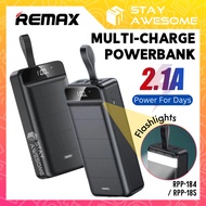 REMAX 50000mAh Powerbank Big Capacity 2.1A RPP-184 Big Powerbank 40000mAh Powerbank50000 mAh Powerba