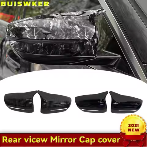 Car Exterior SideDoor Rearview Mirror Cover Caps For BMW 3/4/5/6/7/8 Series G11 G12 G14 G15 G16 G20 