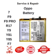 ORIGINAL BATTERY Oppo Find 7 F9 F9 PRO R17 Y9 Y81 Y85 F7 battery bateri