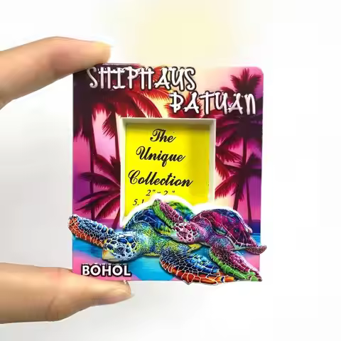 Philippines Bohol Island Travel Souvenir Photo Frame Cultural and Refrigerator Magnets Internet-Famo