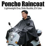 Raincoat Bicycle Poncho Cape Hooded Raincoat Adult Unisex