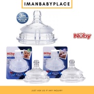 💥NUBY💥Comfort Silicone Bottle Teat/ Nipple Replacement