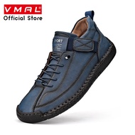 VMAL Large Size Shoes Chinese Casual Shoes Handmade Leather Shoes Sewing Shoes 38-48