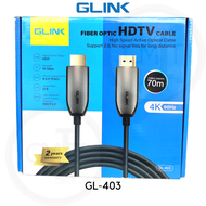 สาย HDMI GLINK GL-403 มี fiber optic ในตัว เดินสายได้ไกล 10-100 เมตร ออกใบกำกับภาษีเต็มรูปแบบได้