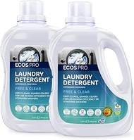 ECOS PRO PL9371/02 ECOS Liquid Laundry Detergent, Free and Clear (Pack of 2)