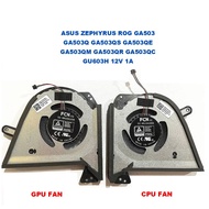 ASUS ZEPHYRUS ROG GA503 GA503Q GA503QS GA503QE GA503QM GA503QR GA503QC GU603H 12V 1A CPU + GPU FAN
