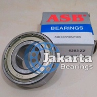 Bearing Laker/ Bearing/ 6203 ZZ 6203ZZ ASB BRAND IRON CAP