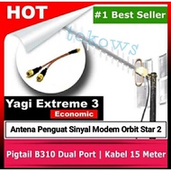 Orbit Star 2 Signal Booster Antenna - Yagi Extreme 15M