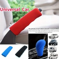 Hand Brake Set Universal Car Handbrake Sleeve Silicone Gel Cover Anti-Skid Auto Parking Brake Car In