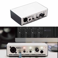 [szluzhen3gv] 2 Channel USB Audio Interface Analog Preamps for Vocalists Podcast Producers
