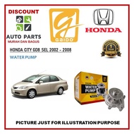 🔥1 YEAR WARRANTY GAIDO X-SERIES🔥 HONDA CITY GD8 SEL 2002 - 2008 WATER PUMP