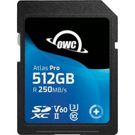 OWC 512GB Atlas Pro UHS-II SDXC V60 Memory Card