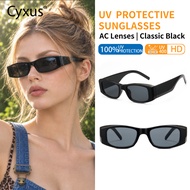Cyxus Sunglasses Square Frame PC Material Trendy "cyxus" Logo Custom Design 1550