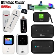 4G/5G LTE Router Mobile WIFI Router 150Mbps Wireless Router With Sim Card Car Cottage Mobile Wireless Hotspot Unlimited Internet