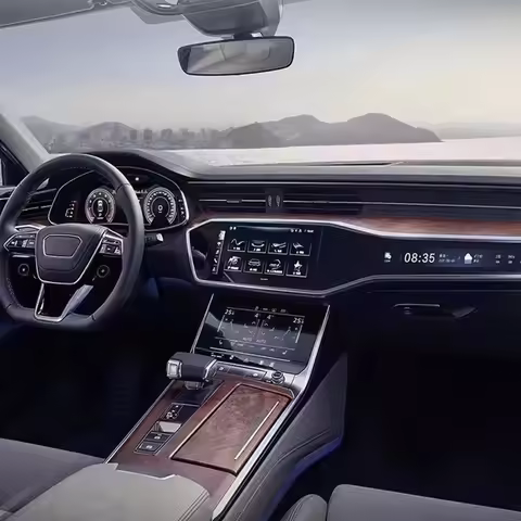 For Audi A6 A7 A6L A4 S4 RS4 A5 S5 RS5 Q7 C8 2015-2020 Co-pilot LCD Android Car Instrument Dashboard