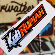 Glossy Rupiah Coolie Sticker