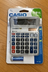 CASIO卡西歐 MC-12M 零售專用 計數機 計算機 retail business calculator