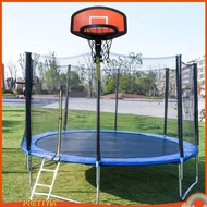 [PrettyiaSG] Basketball Hoop for Trampoline Basketball Training Toy with Bracket Basketball Goal Garden All Ages Kids Backyard