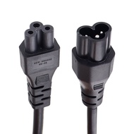 IEC320 C6 MALE to IEC 320 C5 Female Digital products Portable Conversion Extension Short Power Cable