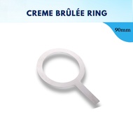 Creme Brulee Ring 90MM/95MM / Stainless Baking Ring / Milk tea Brulee ring / Stainless Steel
