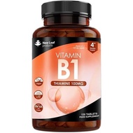 Vitamin B1 Thiamine Supplement 100mg (4 Months Value Supply) Thiamine Vitamin B1 High Strength – Hea