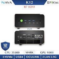 Mini PC GMKtec K12 DDR5 Ryzen 7 H-255 – 8 nhân 16 luồng GPU Radeon 780M USB4 & OCuLink