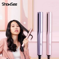 ShowSee Hair Straightening Curling Comb
