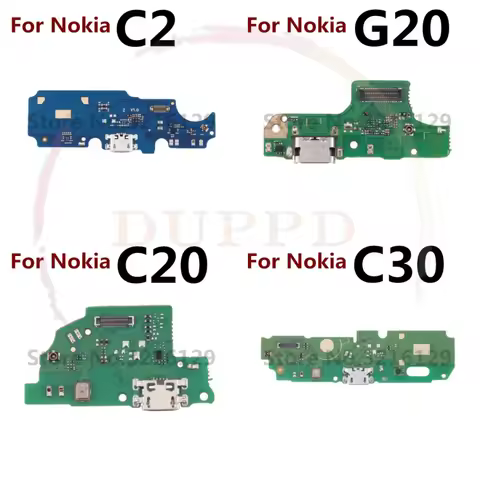 New Charging Port Board For Nokia 7 Plus 7.1 7.2 8 8.1 6.2 X5 X6 X7 C1 C2 C20 C30 G20 USB Charge Doc