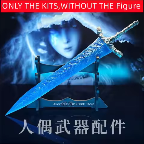High Quality Resin Big Sword Upgrade Kit For All 1/12 1/8 1/6 Figma Model SHF Model Accessories