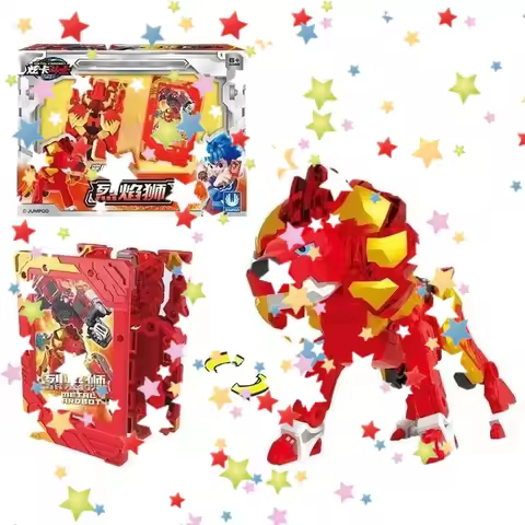 New 2025 Metal Cardbot Transforming Card to Robot Action Figures Mega Ambuler Transformation Robot M