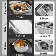 Lunch Box Stainless Steel Lunch Box 316 Anti-Spill HS