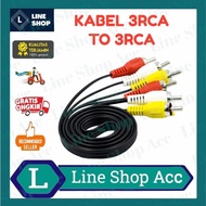 RCA To RCA CABLE 3-3 3RCA To 3RCA CABLE/ RCA AV VIDEO CABLE/
