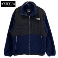 The North Face 海軍藍 x 黑色 Denali 抓絨外套 [二手]