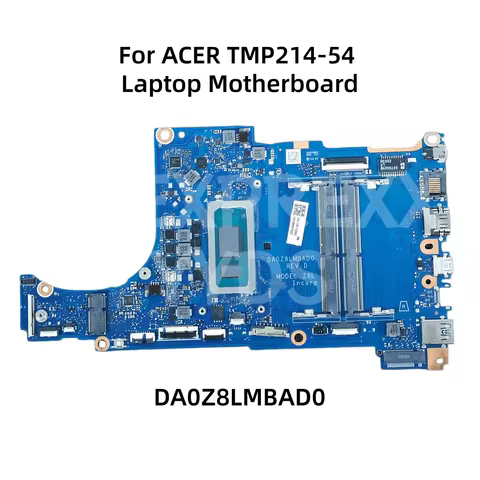 For ACER TMP214-54 Laptop Motherboard SRLFQ i5-1235U DA0Z8LMBAD0 100% Fully Tested