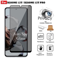 Tempered Glass Xiaomi 12T 12T Pro Privacy Anti Spy Full Screen