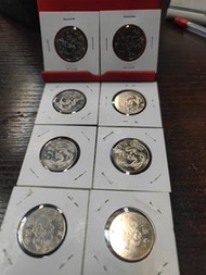4/10  2000年 千禧龍拾圓幣(全新品)一枚90元共有8枚可追加