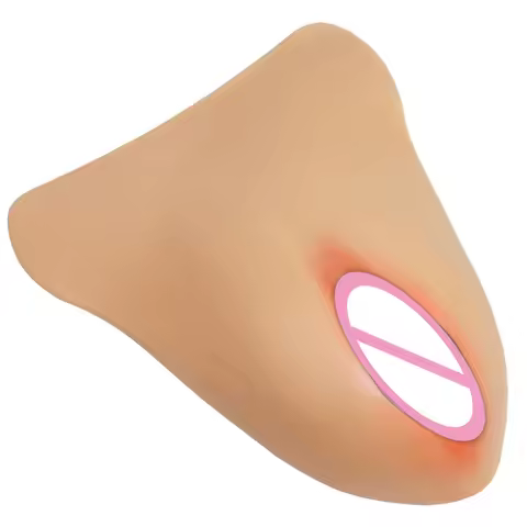 Sissy Hiding Gaff Panty Insert Pads Silicone Pussy Fake Vagina Pluggable Transgender Drag Queen Cros