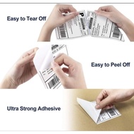 Thermal Paper Label Receipt Online Shop Sticker Roll Barcode A6 500sheets