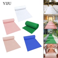 [YIJU] Wedding Aisle Runner Indoor Outdoor Portable Polyester Practical Wedding Rug for